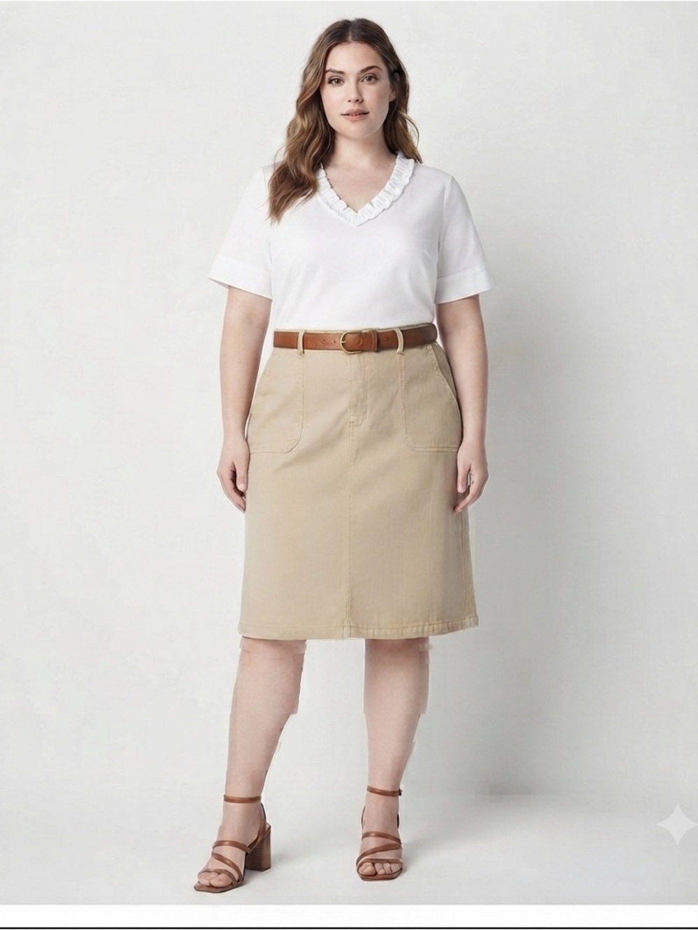 St. John's Bay Womens Skirt-Plus